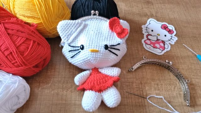 Klipsli Hello Kitty Çanta Yapımı